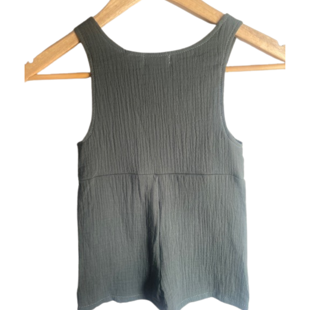 **Limited Edition** The Azura Romper in Emerald